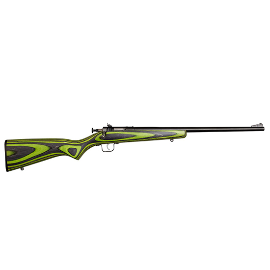 KSA CRICKETT GRN/BLK LAMIN 22LR 16.1